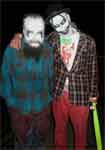 Smiley (Jeremy) and Joker at Field of Screams