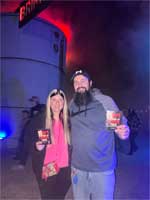 Brianna and Jack at Brimstone Haunt