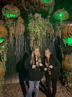 Sara and Tara at Brimstone Haunt