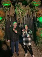 Vernon and Amber at Brimstone Haunt