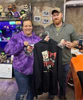 Samantha and Vernon at Forsaken Forest