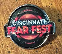 Cincinnati Fear Fest Pin